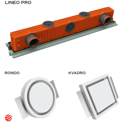 Designové ventily a difuzory ERGOVENT